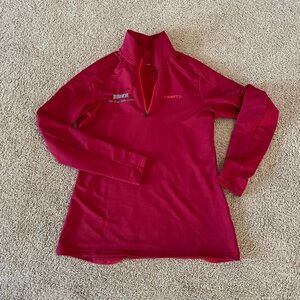 Birkie Logo - Craft Quarter Zip Women’s M